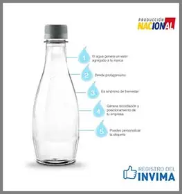 NW9016 - AGUA PUBLICITARIA NIGER 330 Ml.